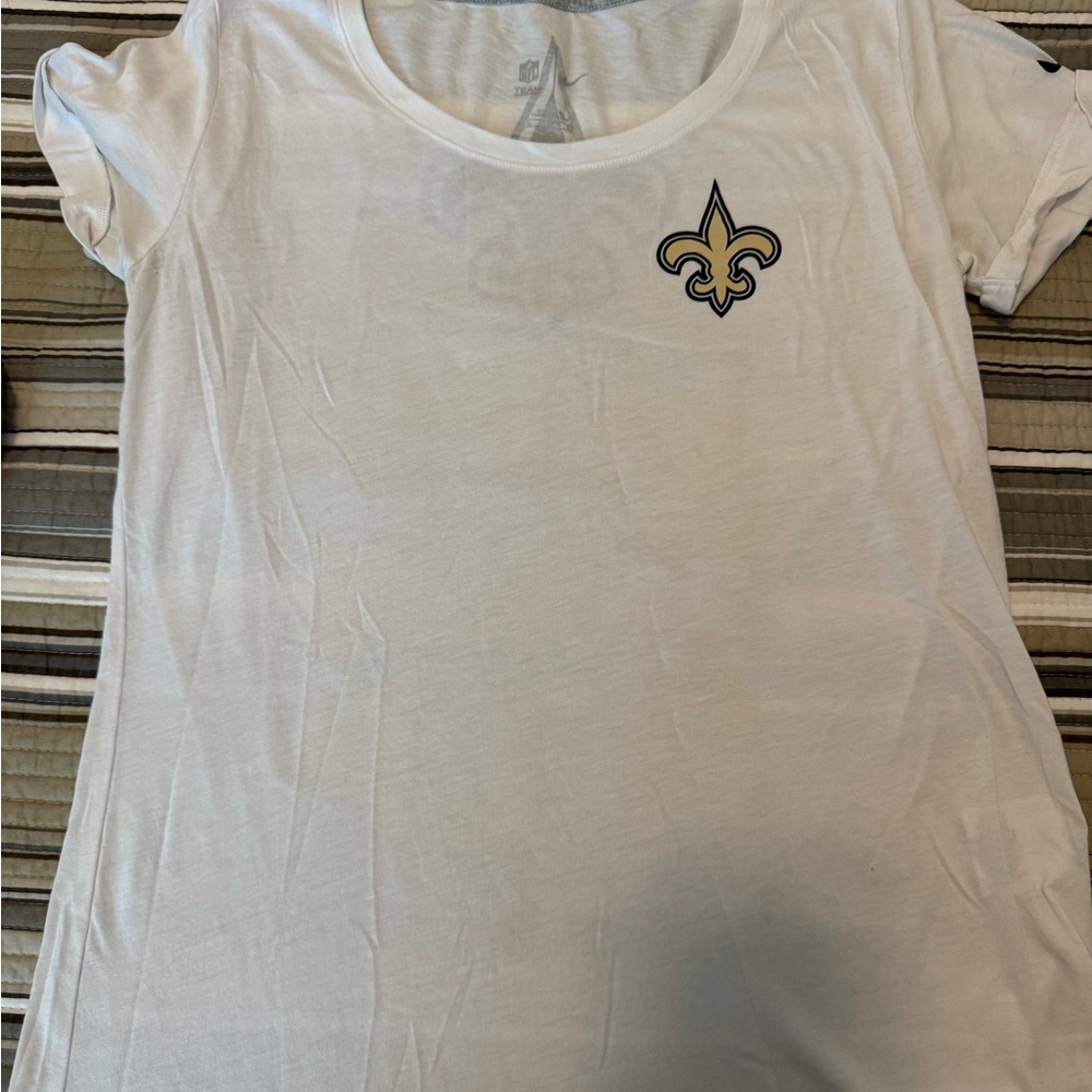 New Orleans Saints White T-Shirt
